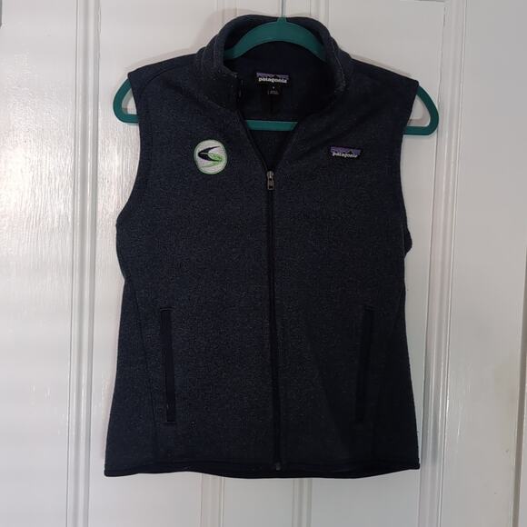 Navy Patagonia Fleece Better Sweater Vest - Picture 1 of 6